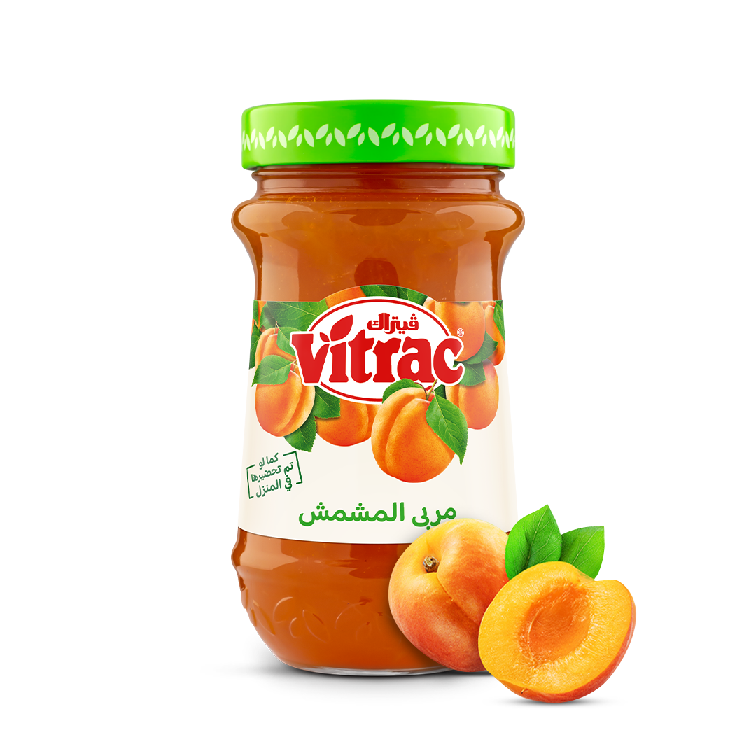 Apricot Jam with Fruit Pieces 430gm