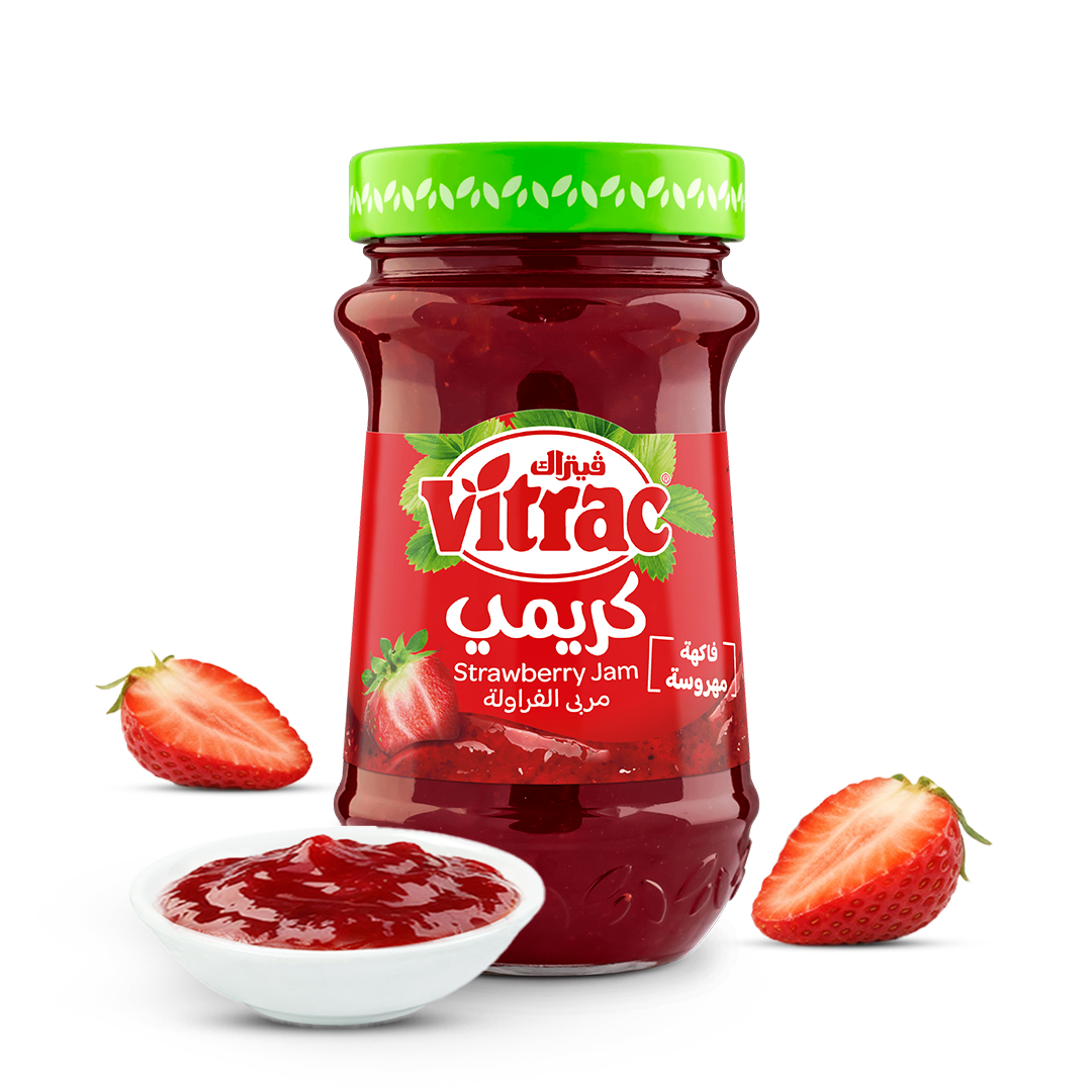 Strawberry Jam Creamy 430gm